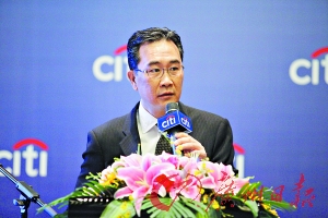 花旗銀行（中國）有限公司董事長(cháng)兼首席執行官歐兆倫