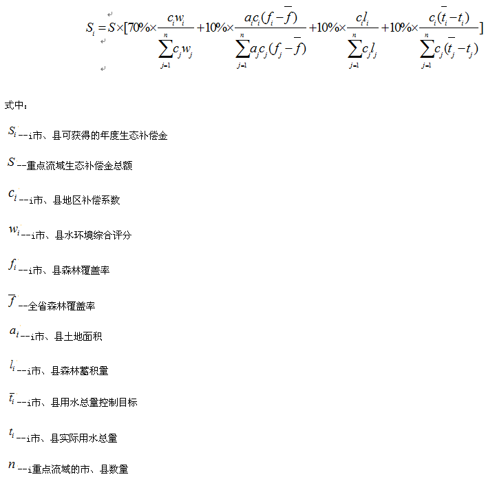 閩政〔2015〕4號 福建省人民政府關(guān)于印發(fā)《福建省重點(diǎn)流域生態(tài)補償辦法》的通知