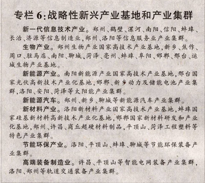 《中原經(jīng)濟區規劃（2012-2020年）》全文附圖