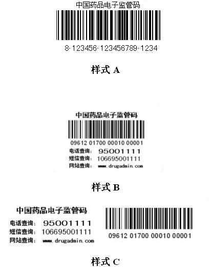 藥品電子監管碼印刷規范