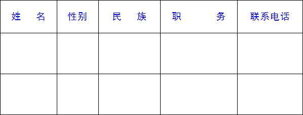 參會(huì )人員回執