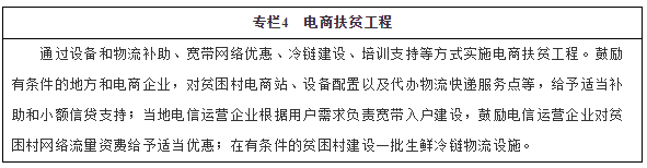 專(zhuān)欄4　電商扶貧工程