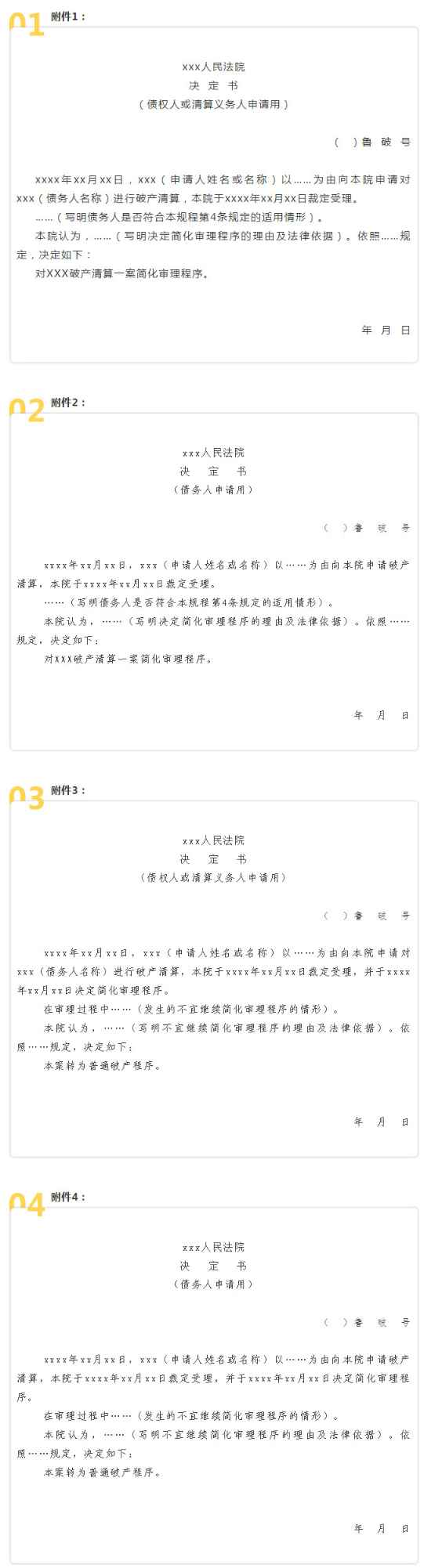 濟中法破〔2020〕1號《濟南市中級人民法院關(guān)于破產(chǎn)案件簡(jiǎn)化審理程序的操作規程（試行）》